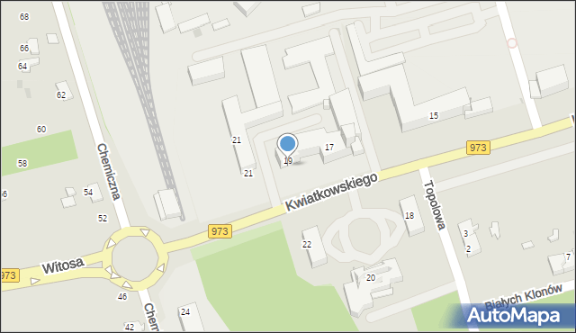Tarnów, Park Kwiatkowskiego Eugeniusza, 19, mapa Tarnów
