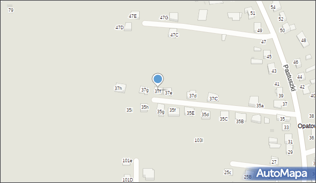 Tarnowskie Góry, Pastuszki Jana, 37f, mapa Tarnowskie Góry