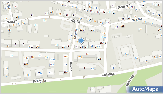 Tczew, Paderewskiego Ignacego Jana, 13, mapa Tczew