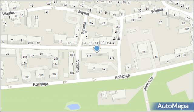 Tczew, Paderewskiego Ignacego Jana, 17c, mapa Tczew