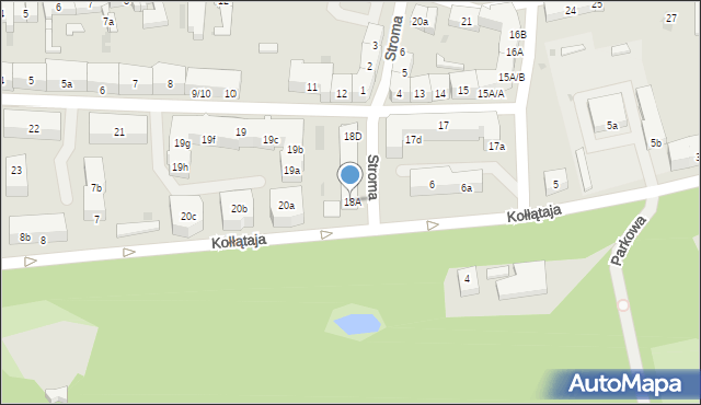 Tczew, Paderewskiego Ignacego Jana, 18A, mapa Tczew