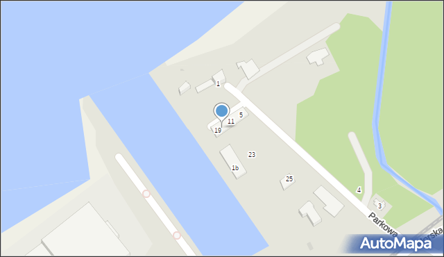 Tolkmicko, Parkowa, 17, mapa Tolkmicko