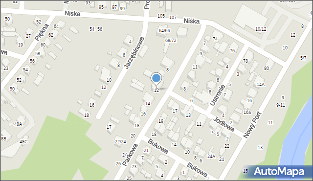 Tomaszów Mazowiecki, Parkowa, 12, mapa Tomaszów Mazowiecki