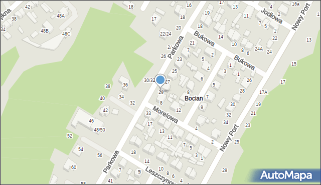 Tomaszów Mazowiecki, Parkowa, 29, mapa Tomaszów Mazowiecki