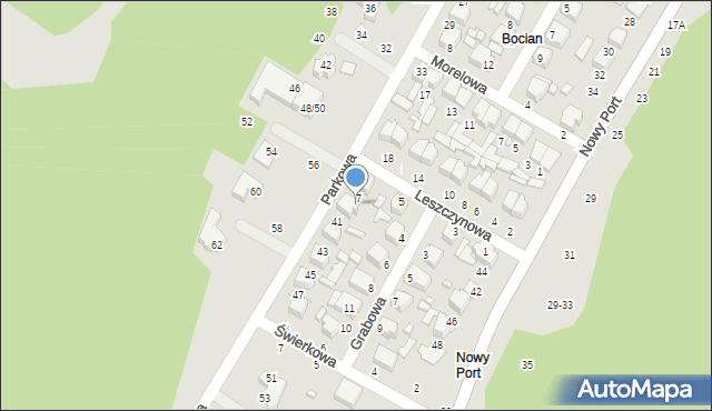 Tomaszów Mazowiecki, Parkowa, 39, mapa Tomaszów Mazowiecki