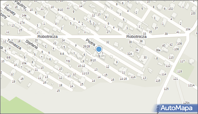 Tomaszów Mazowiecki, Pawła, 5, mapa Tomaszów Mazowiecki