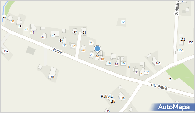 Tomice, Patria, 20, mapa Tomice