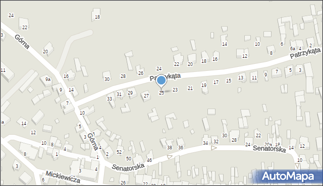 Tuliszków, Patrzykąta Bartłomieja, 25, mapa Tuliszków