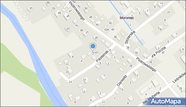 Ujsoły, Pasternik, 2, mapa Ujsoły