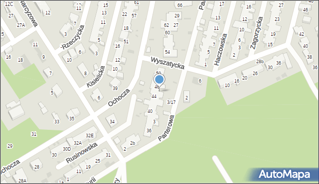 Warszawa, Parterowa, 11, mapa Warszawy