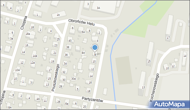 Wejherowo, Panek Stanisławy i Kazimiery, 8, mapa Wejherowo