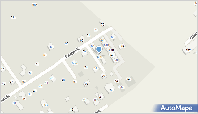 Wieliczka, Pasternik, 62C, mapa Wieliczka