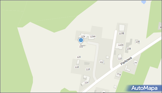 Wiktorów, Parkowa, 122, mapa Wiktorów