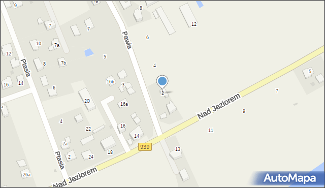 Wisła Mała, Pawia, 2, mapa Wisła Mała