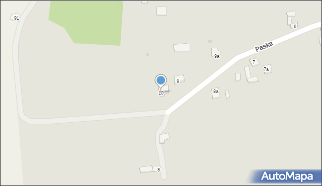 Wodzisław, Paska Jana Chryzostoma, 10, mapa Wodzisław