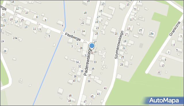 Wojkowice, Paderewskiego Ignacego Jana, 31, mapa Wojkowice