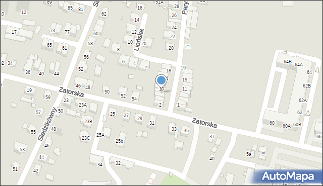 Wrocław, Paryska, 8, mapa Wrocławia