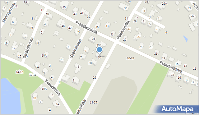 Wrocław, Pawłowicka, 30, mapa Wrocławia