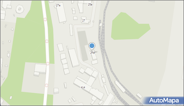 Zabrze, Pawliczka Alojzego, 27d, mapa Zabrza