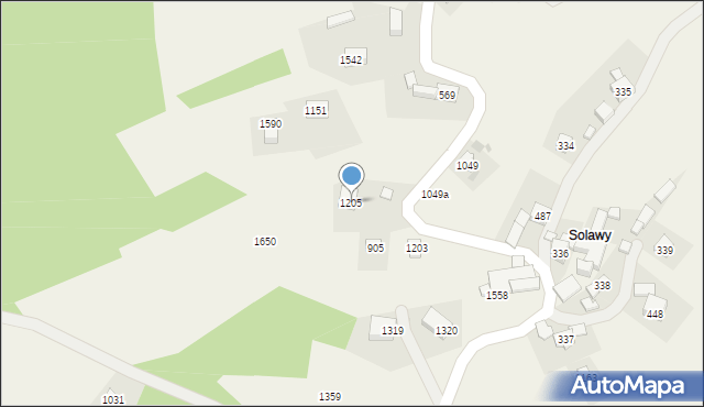 Pcim, Pcim, 1205, mapa Pcim