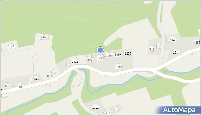 Pcim, Pcim, 1237, mapa Pcim