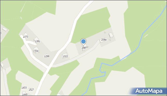 Pcim, Pcim, 208, mapa Pcim