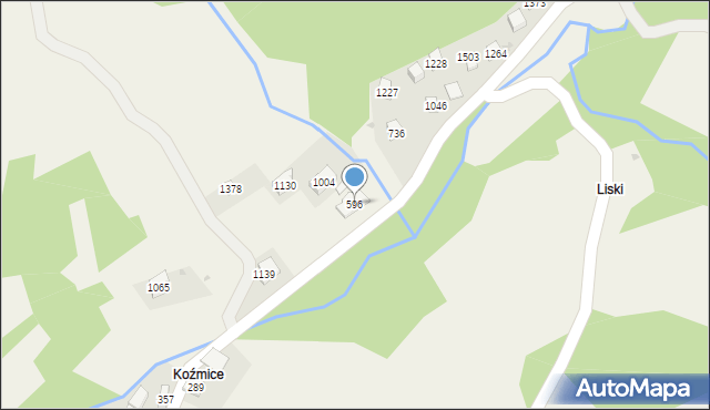 Pcim, Pcim, 596, mapa Pcim