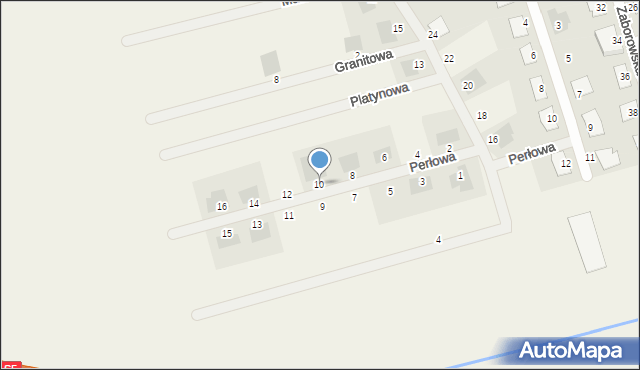 Henrykowo, Perłowa, 10, mapa Henrykowo