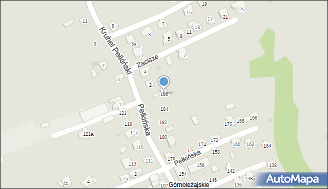 Jarosław, Pełkińska, 186, mapa Jarosławia
