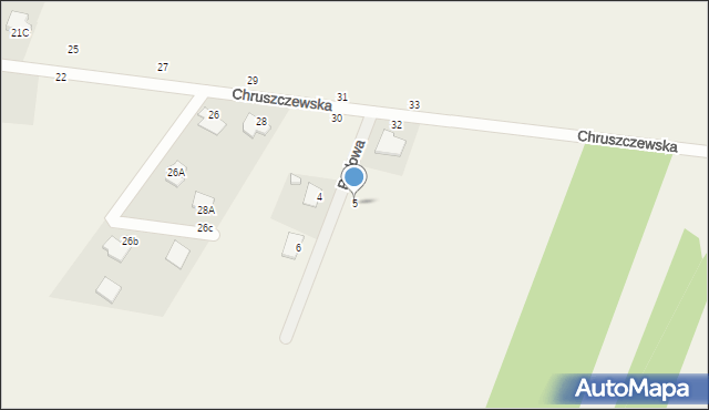 Kargoszyn, Perłowa, 5, mapa Kargoszyn