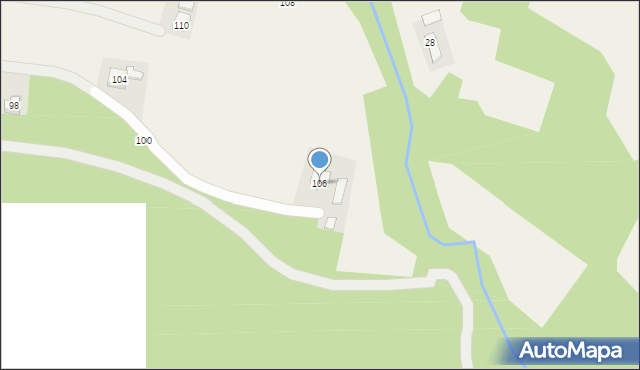 Korczyna, Pelczara Józefa Sebastiana, bp., 106, mapa Korczyna