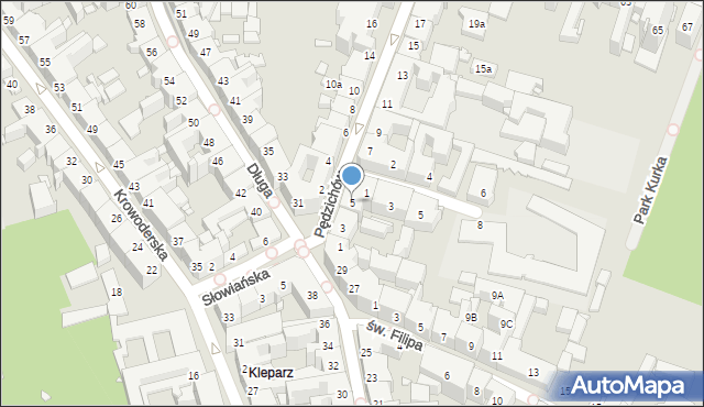 pędzichów kraków mapa Pedzichow 5 Ul 31 148 Krakow Krakow Srodmiescie pędzichów kraków mapa