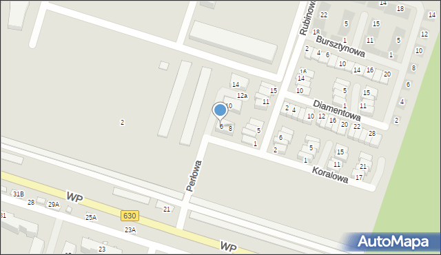 Nowy Dwór Mazowiecki, Perłowa, 6, mapa Nowy Dwór Mazowiecki