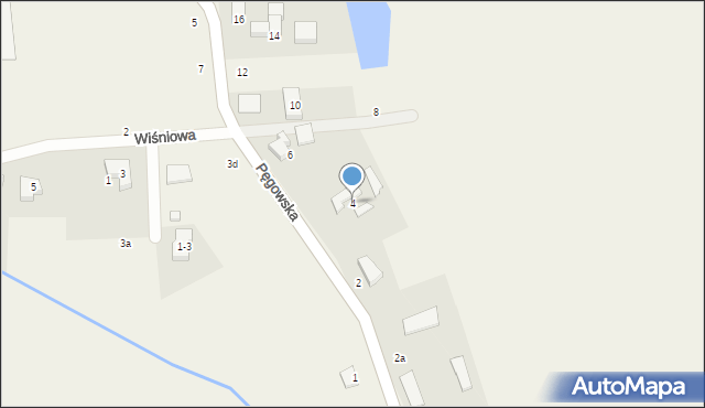 Ozorowice, Pęgowska, 4, mapa Ozorowice