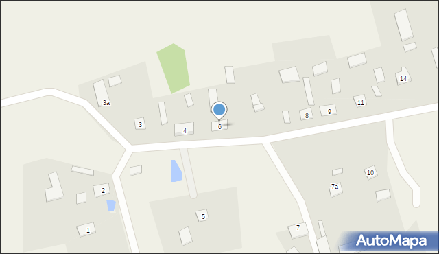 Pęciszewo, Pęciszewo, 6, mapa Pęciszewo