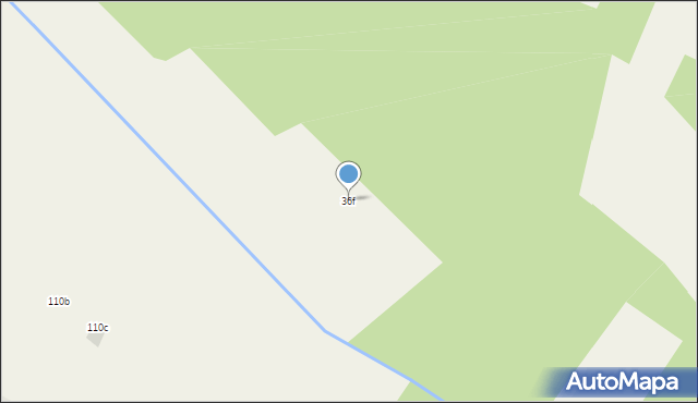 Pęciszów, Pęciszów, 36f, mapa Pęciszów