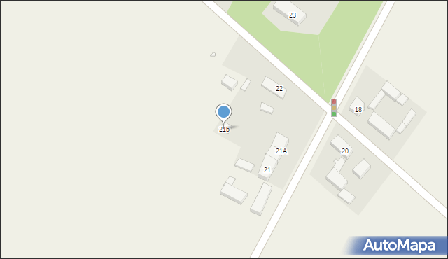 Pęckowo, Pęckowo, 21b, mapa Pęckowo