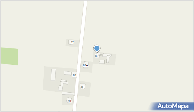 Pęcław, Pęcław, 82, mapa Pęcław