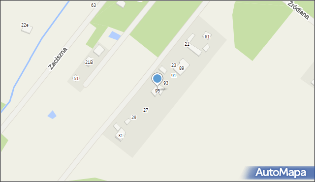 Pęclin, Pęclin, 95, mapa Pęclin