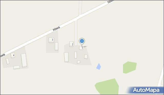 Pęczek, Pęczek, 1, mapa Pęczek