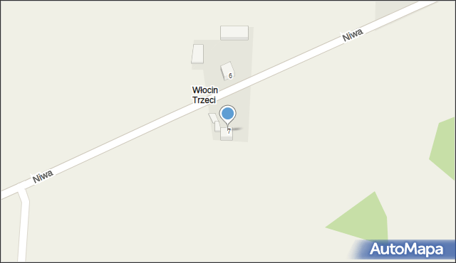 Pęczek, Pęczek, 7, mapa Pęczek