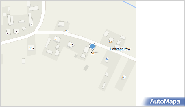 Pęczelice, Pęczelice, 7d, mapa Pęczelice