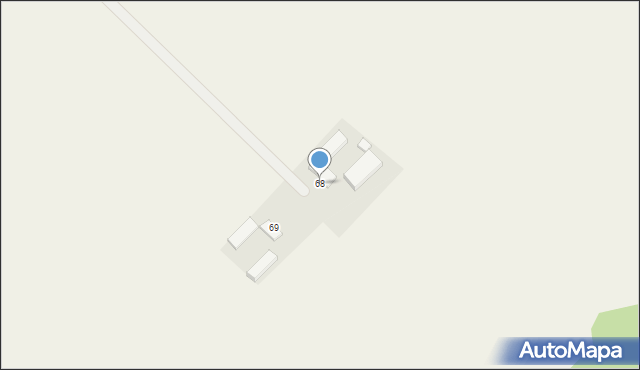 Pęczerzyno, Pęczerzyno, 68, mapa Pęczerzyno