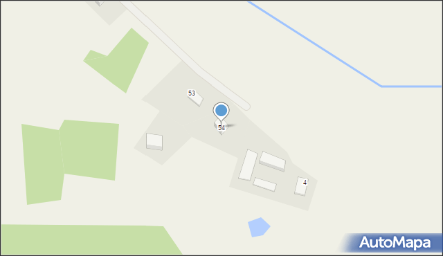 Pęglity, Pęglity, 54, mapa Pęglity