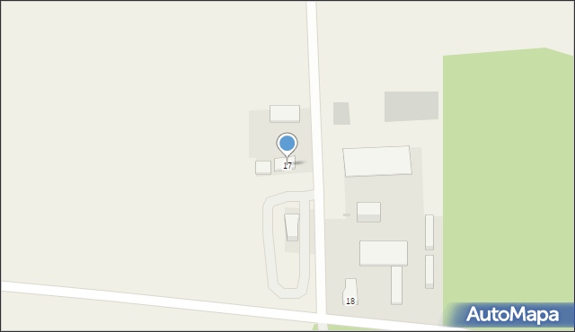 Pękawka, Pękawka, 17, mapa Pękawka