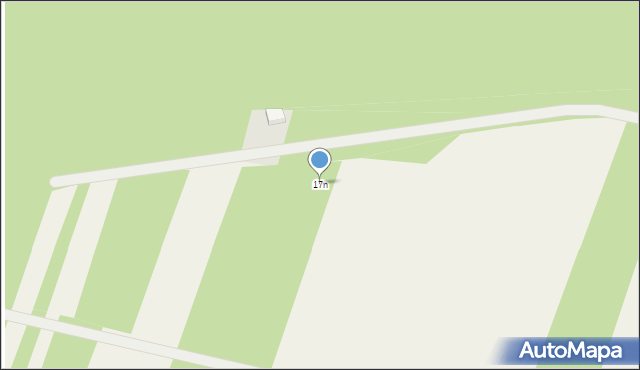 Pękoszew, Pękoszew, 17n, mapa Pękoszew