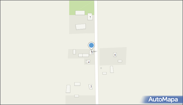 Pękowo, Pękowo, 5, mapa Pękowo