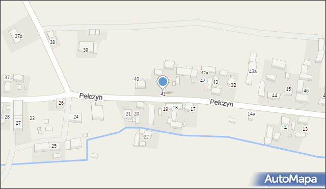 Pełczyn, Pełczyn, 41, mapa Pełczyn