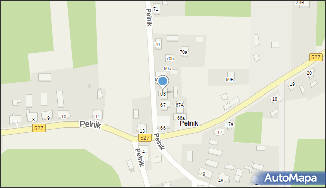 Pelnik, Pelnik, 68, mapa Pelnik