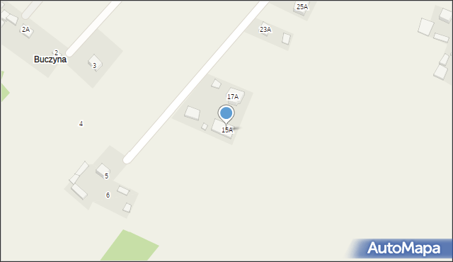 Pępice, Pępice, 15A, mapa Pępice